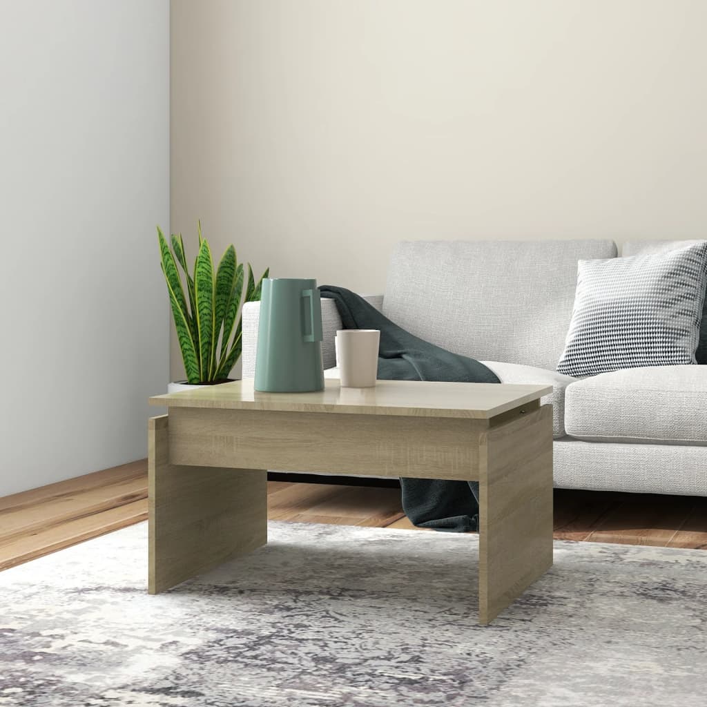 Stolić za kavu boja hrasta sonome 68x50x38 cm konstruirano drvo