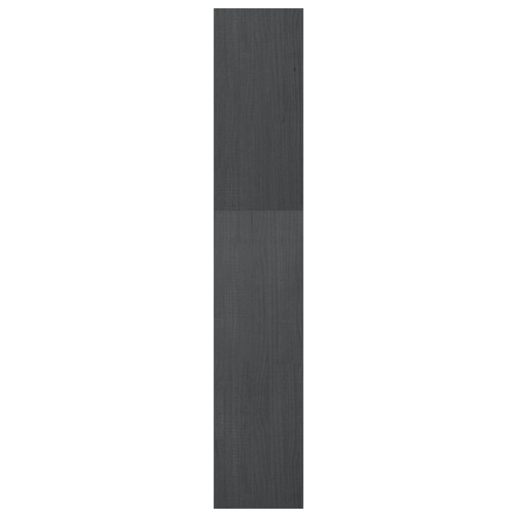 Ormarić za knjige / sobna pregrada sivi 40x30x167,5 cm borovina