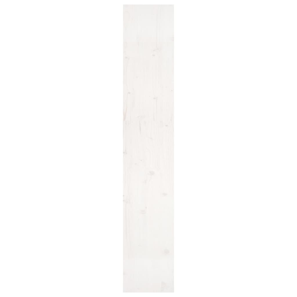Ormarić za knjige / pregrada bijeli 80x30x167,4 cm od borovine