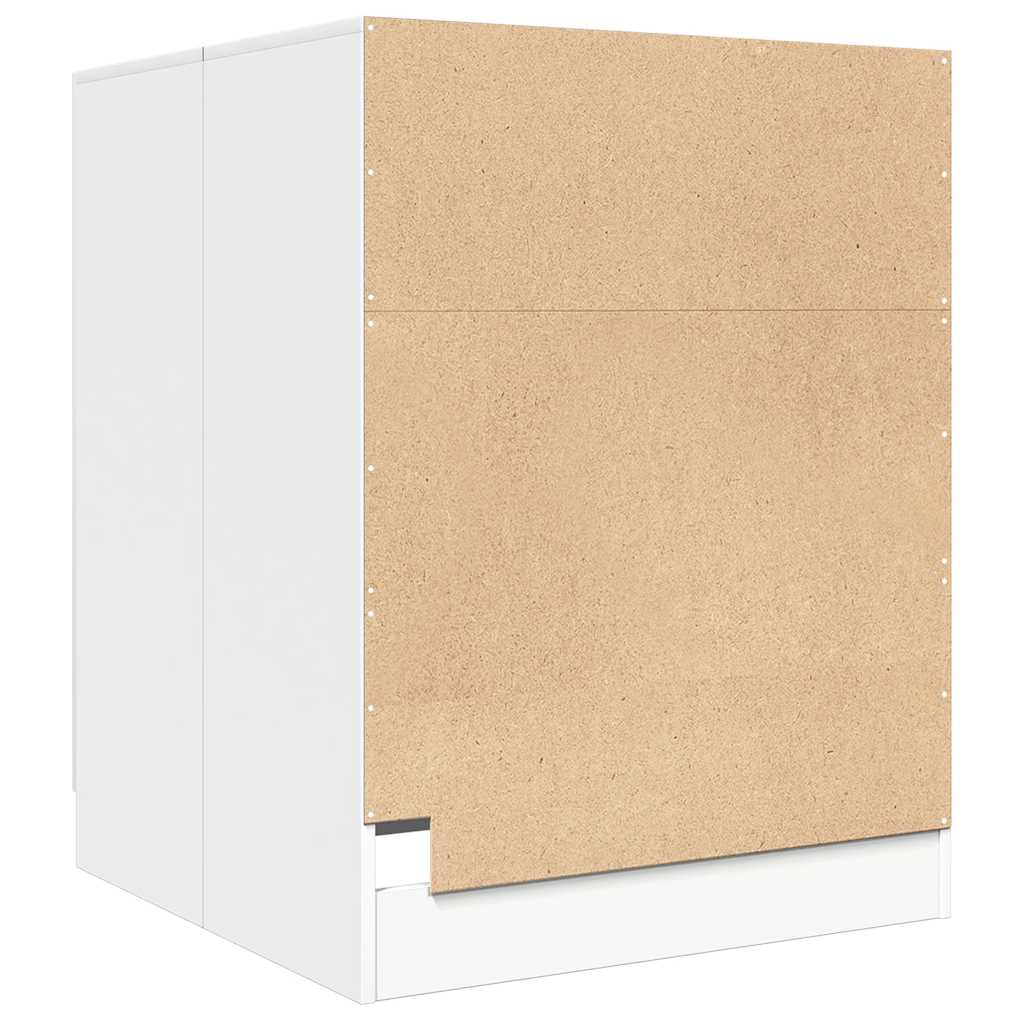 Ormarić za perilicu rublja bijeli 71 x 71,5 x 91,5 cm