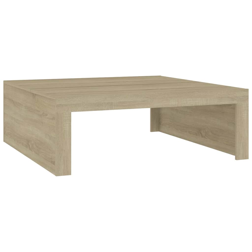 Stolić za kavu boja hrasta sonome 100 x 100 x 35 cm drvena