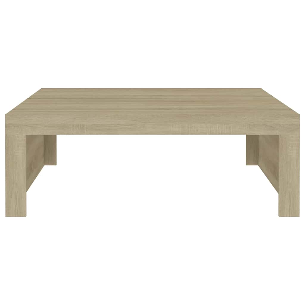 Stolić za kavu boja hrasta sonome 100 x 100 x 35 cm drvena