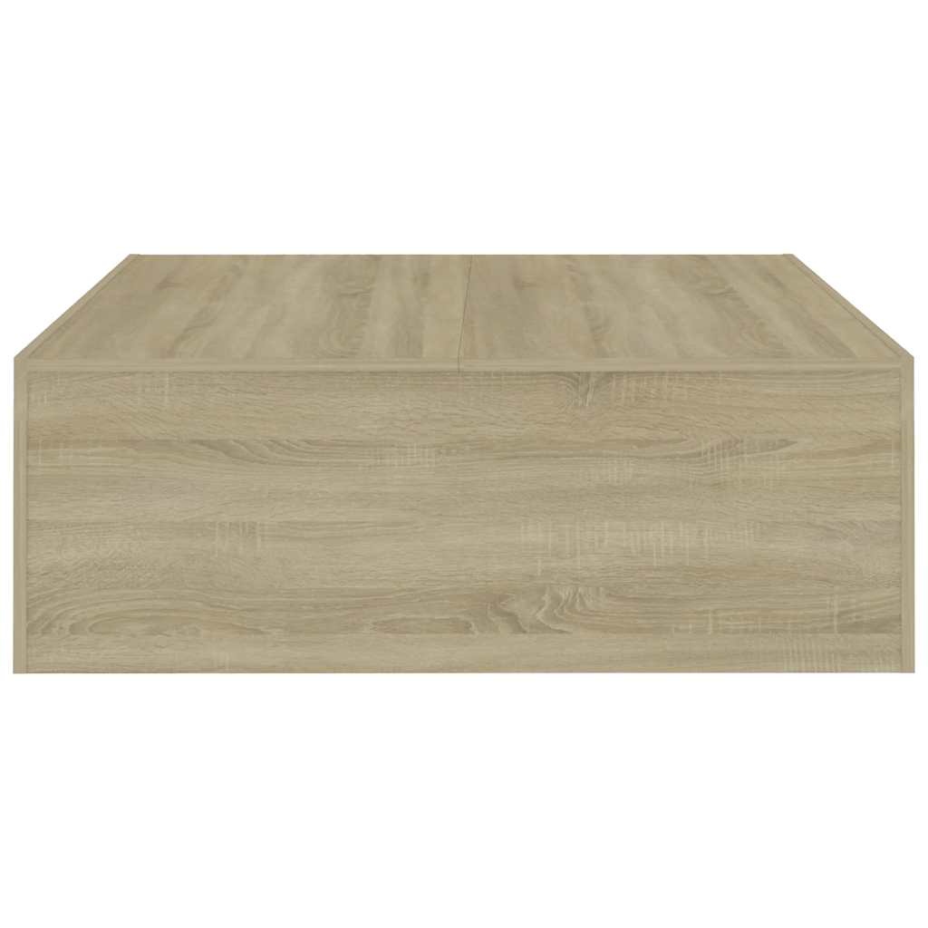 Stolić za kavu boja hrasta sonome 100 x 100 x 35 cm drvena
