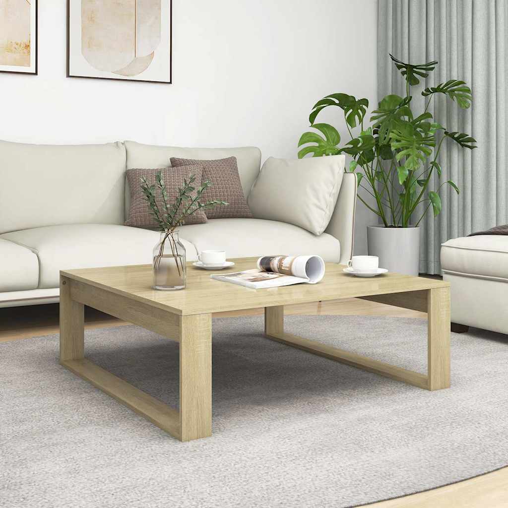Stolić za kavu 100 x 100 x 35 cm od konstruiranog drva