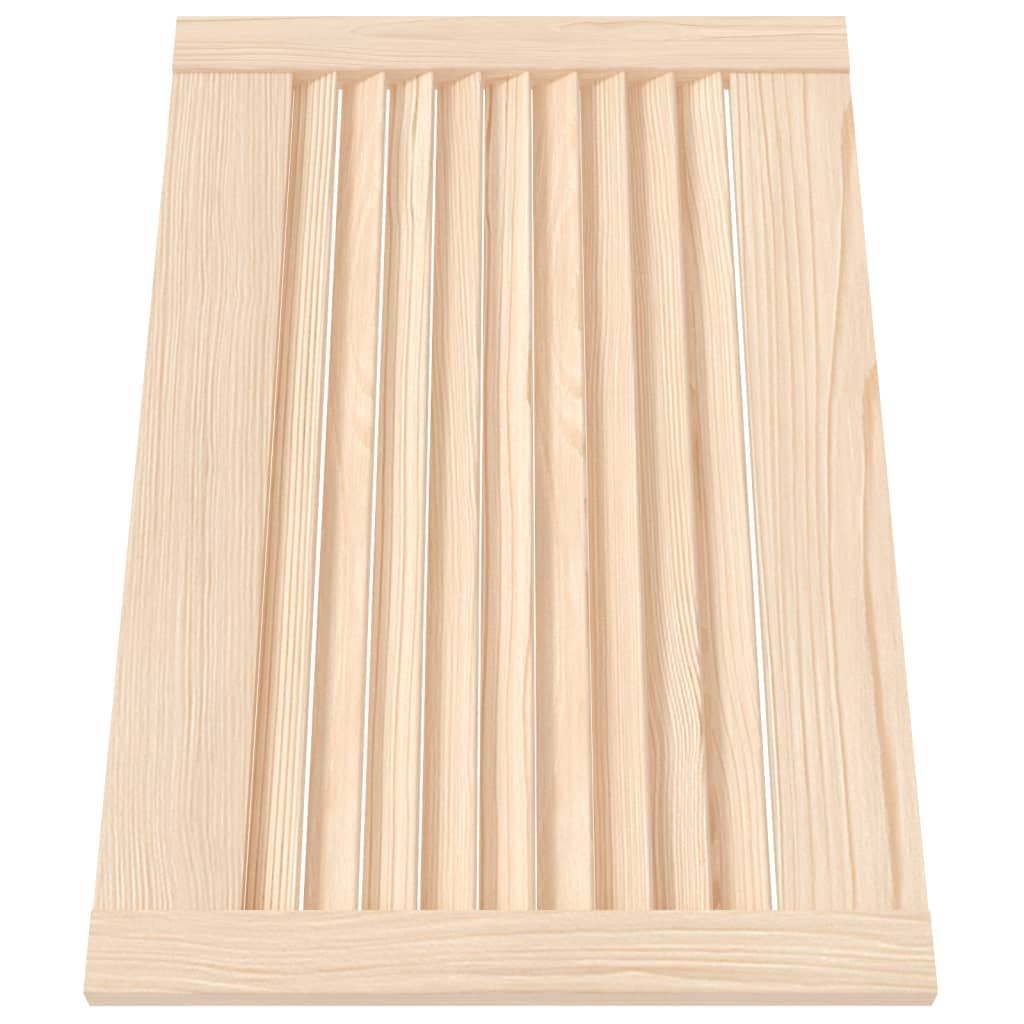 Vrata za ormarić rešetkasti dizajn 2 kom 39,5x59,4 cm borovina