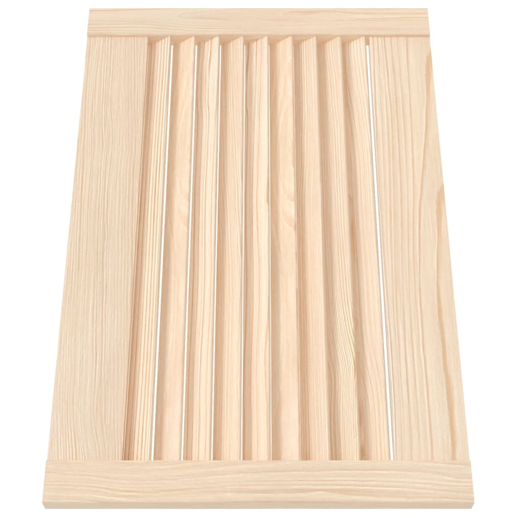 Vrata za ormarić rešetkasti dizajn 4 kom 39,5x59,4 cm borovina