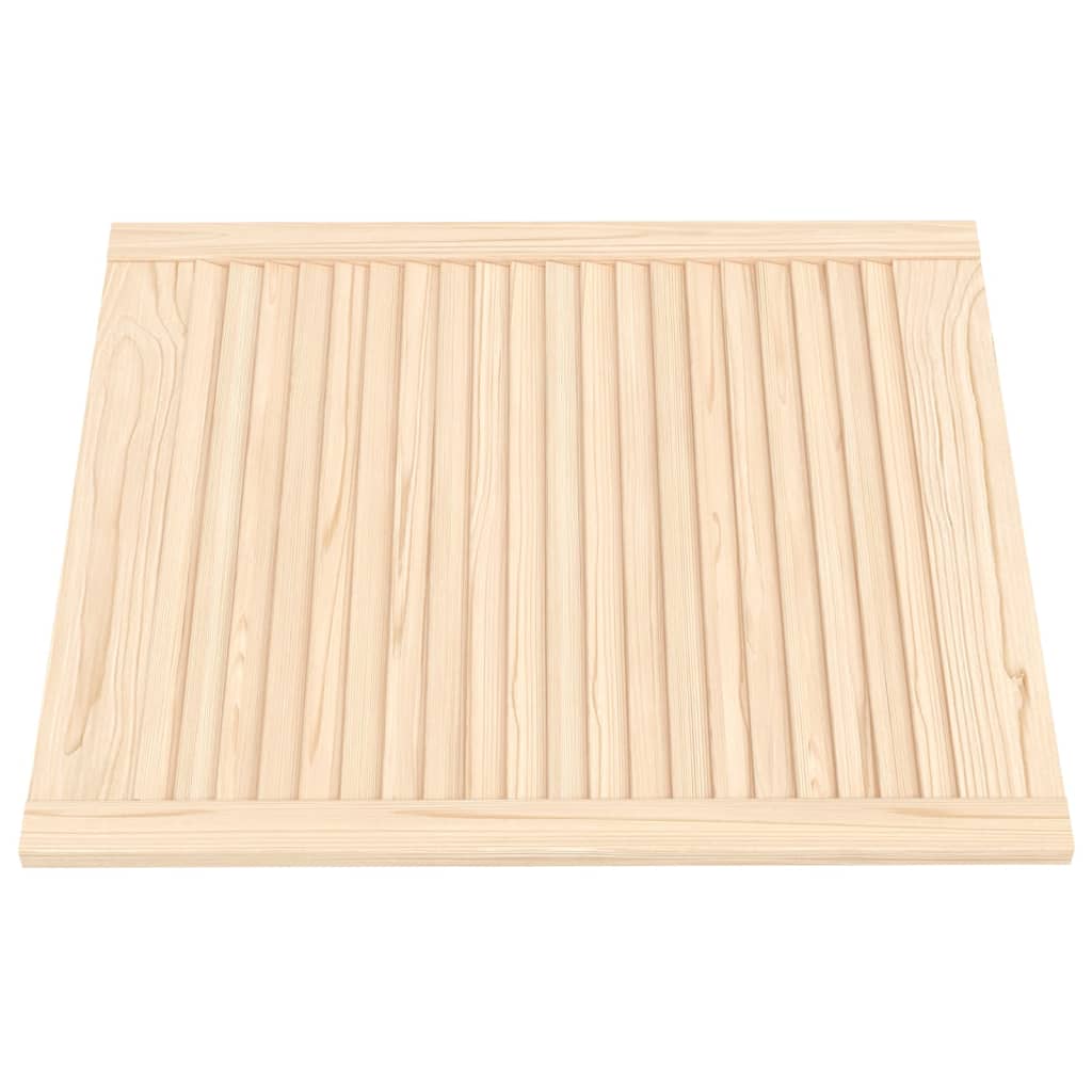 Vrata za ormarić rešetkasti dizajn 4 kom 69 x 59,4 cm borovina