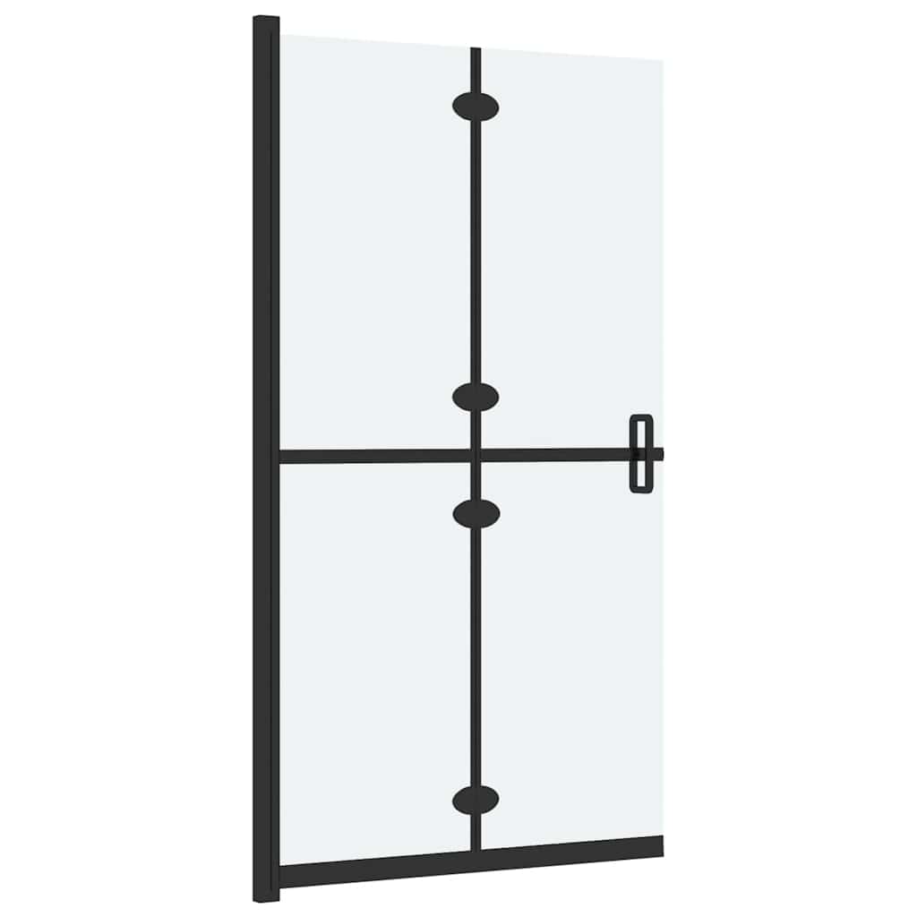 Sklopiva pregrada za tuširanje matirano staklo ESG 70 x 190 cm