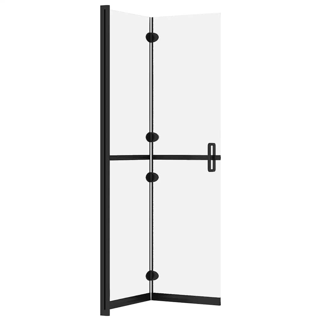 Sklopiva pregrada za tuširanje matirano staklo ESG 70 x 190 cm