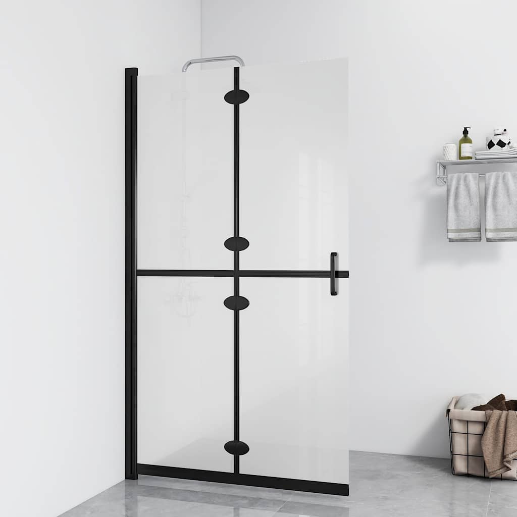 Sklopiva pregrada za tuširanje matirano staklo ESG 70 x 190 cm
