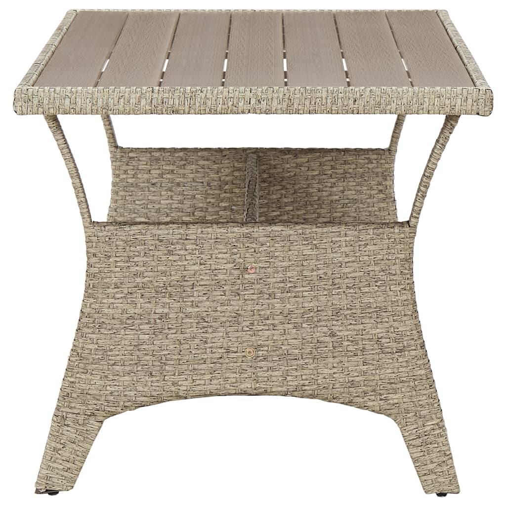Vrtni stol sivi 120 x 70 x 66 cm od poliratana