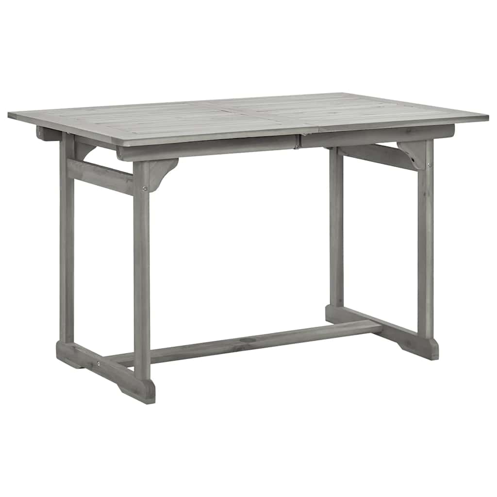 Vrtni blagovaonski stol (120-170) x 80 x 75 cm od drva bagrema