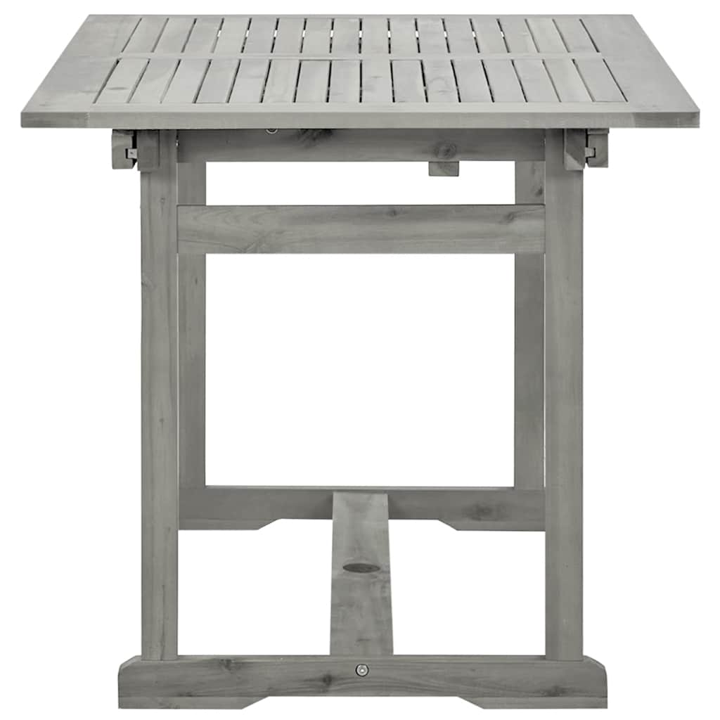 Vrtni blagovaonski stol (120-170) x 80 x 75 cm od drva bagrema