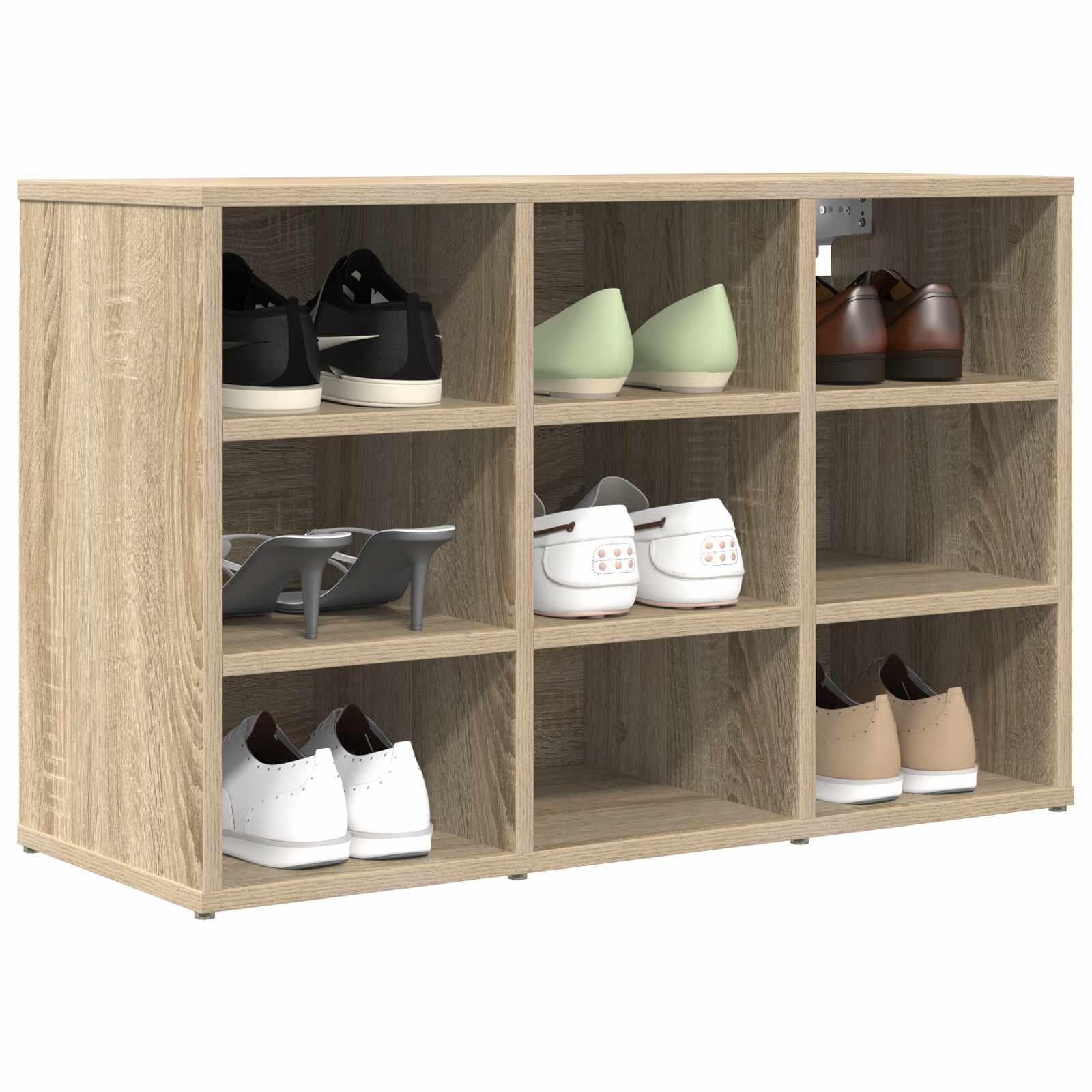 Ormar za cipele s policom Sonoma hrast 77,5 x 30 x 51 cm