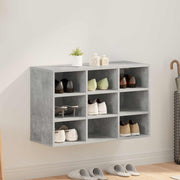 Ormar za cipele Beton siva 77,5 x 30 x 51 cm Konstruirano drvo