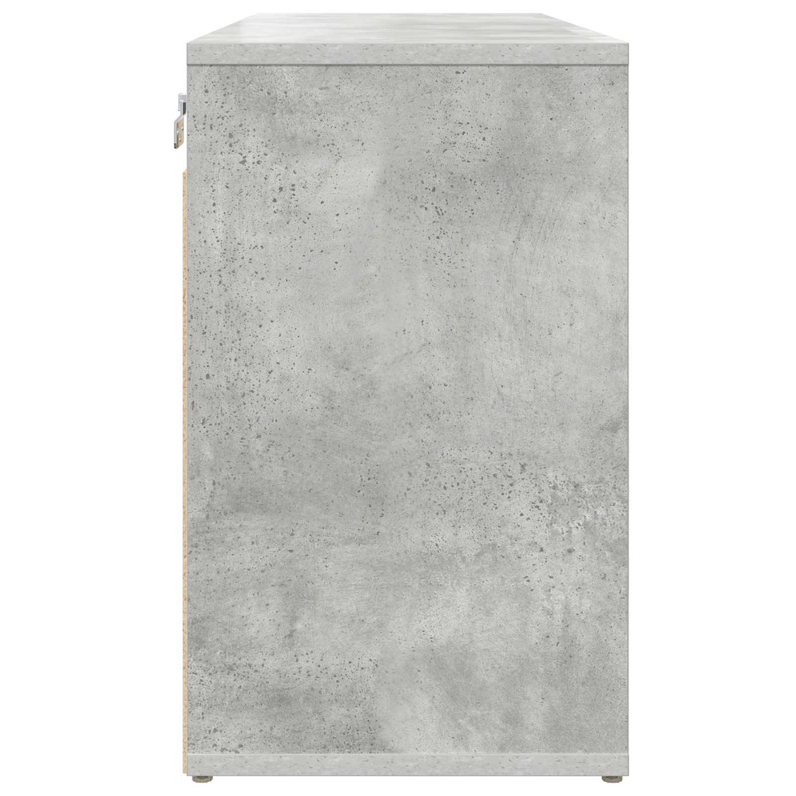 Ormar za cipele Beton siva 77,5 x 30 x 51 cm Konstruirano drvo