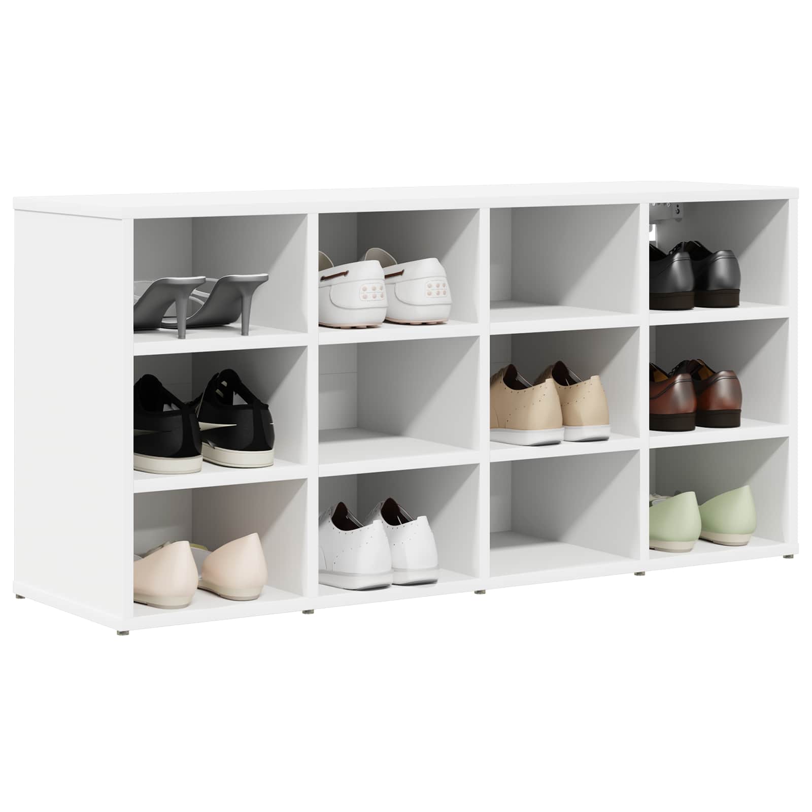 Ormar za cipele Bijelo 103 x 30 x 51 cm Konstruirano drvo