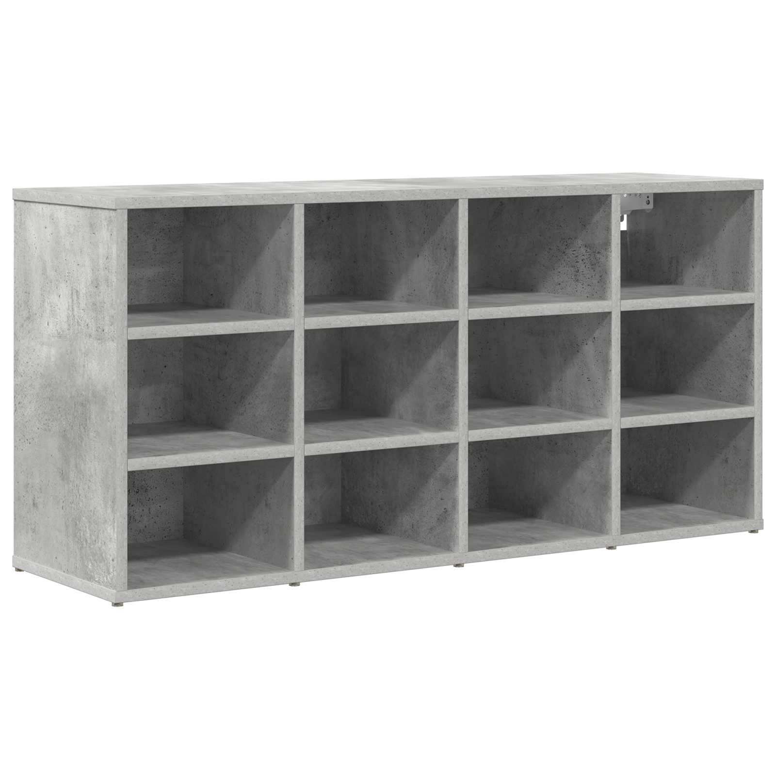 Ormar za cipele Beton siva 103 x 30 x 51 cm Konstruirano drvo