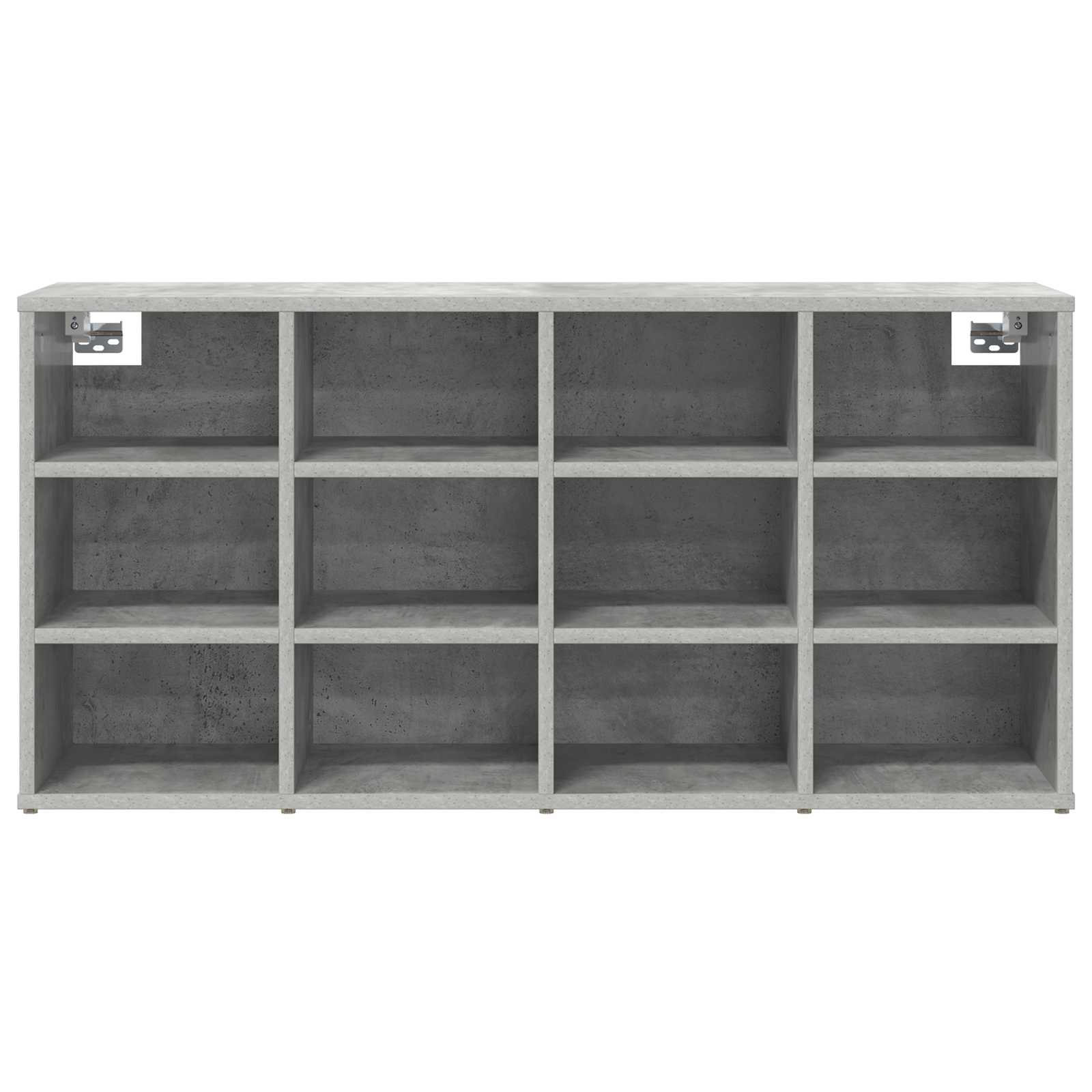 Ormar za cipele Beton siva 103 x 30 x 51 cm Konstruirano drvo
