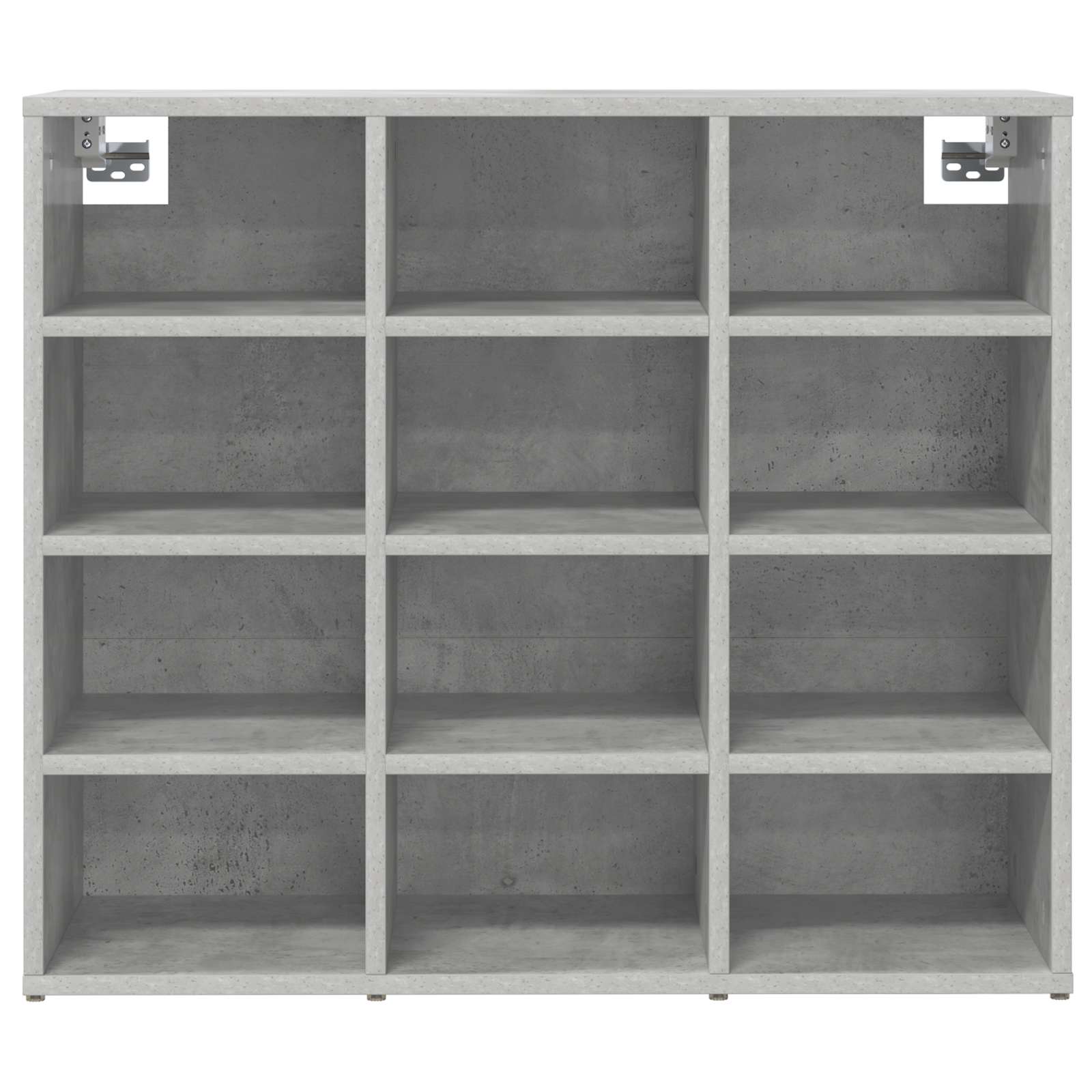 Ormar za cipele Beton siva 77,5 x 30 x 67 cm Konstruirano drvo