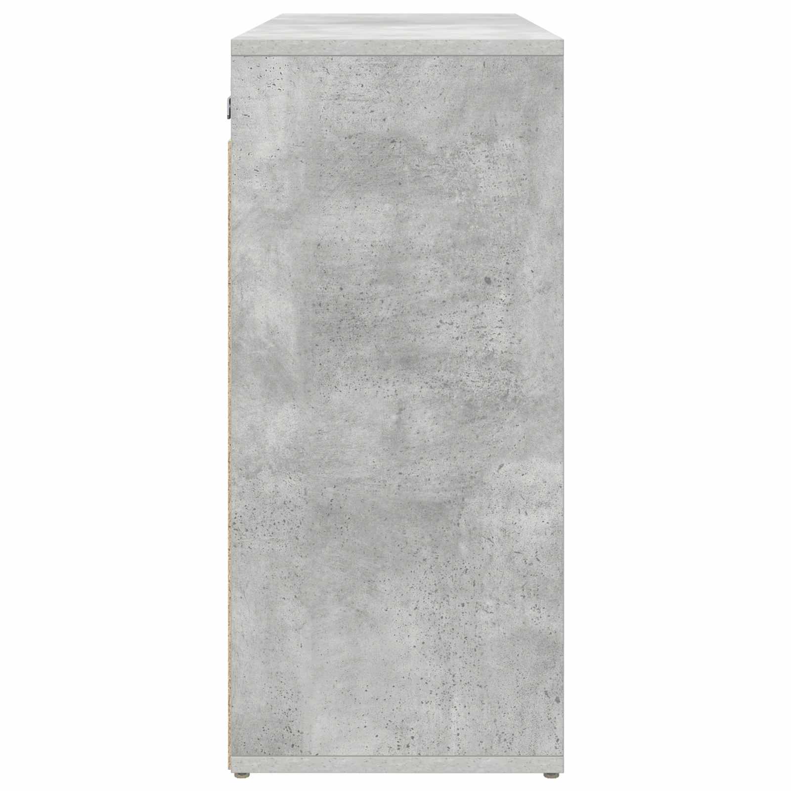 Ormar za cipele Beton siva 77,5 x 30 x 67 cm Konstruirano drvo