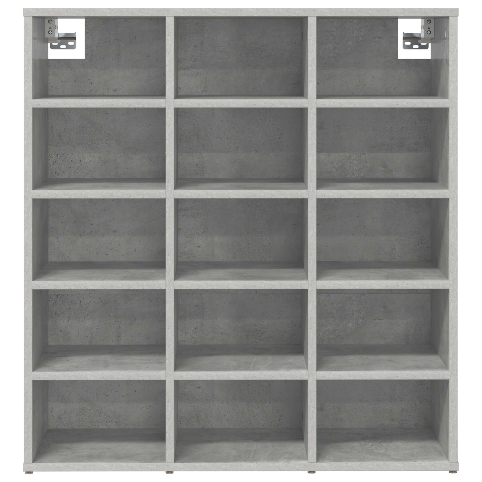 Ormar za cipele s policom Beton siva 77,5 x 30 x 83,5 cm