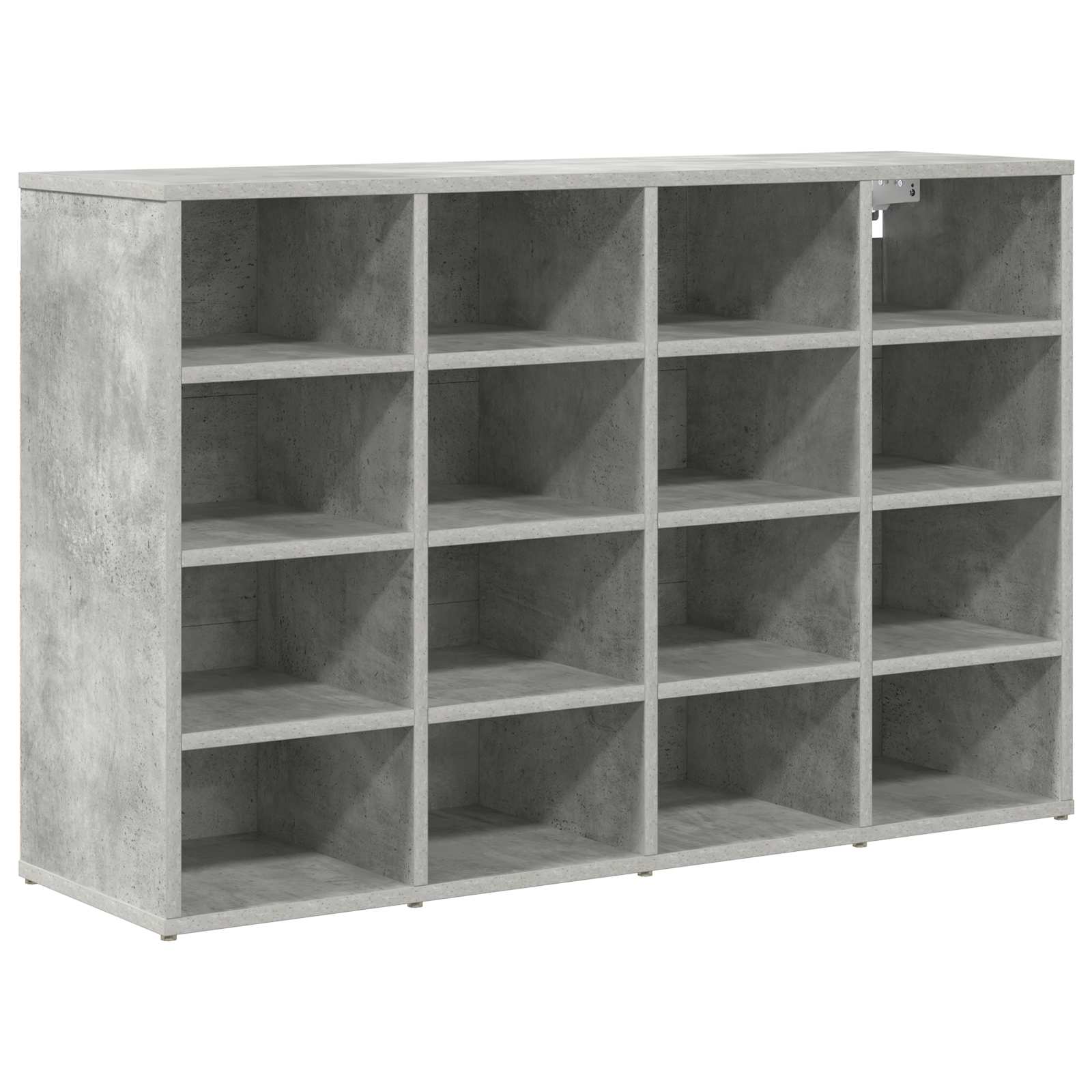 Ormar za cipele Beton siva 103 x 30 x 67 cm Konstruirano drvo