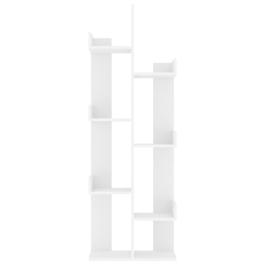 Ormarić za knjige bijeli 48 x 25,5 x 140 cm konstruirano drvo