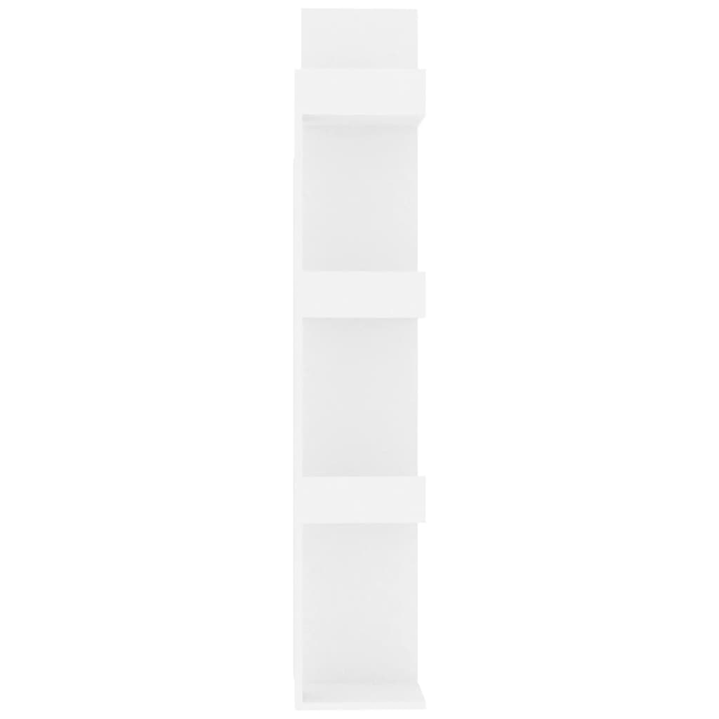 Ormarić za knjige bijeli 48 x 25,5 x 140 cm konstruirano drvo
