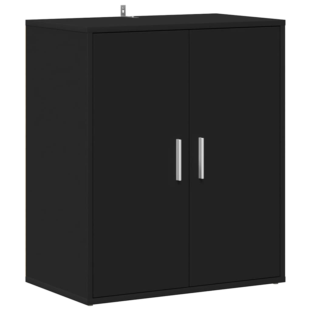 Ormarić za cipele crni 60 x 35 x 70 cm od konstruiranog drva