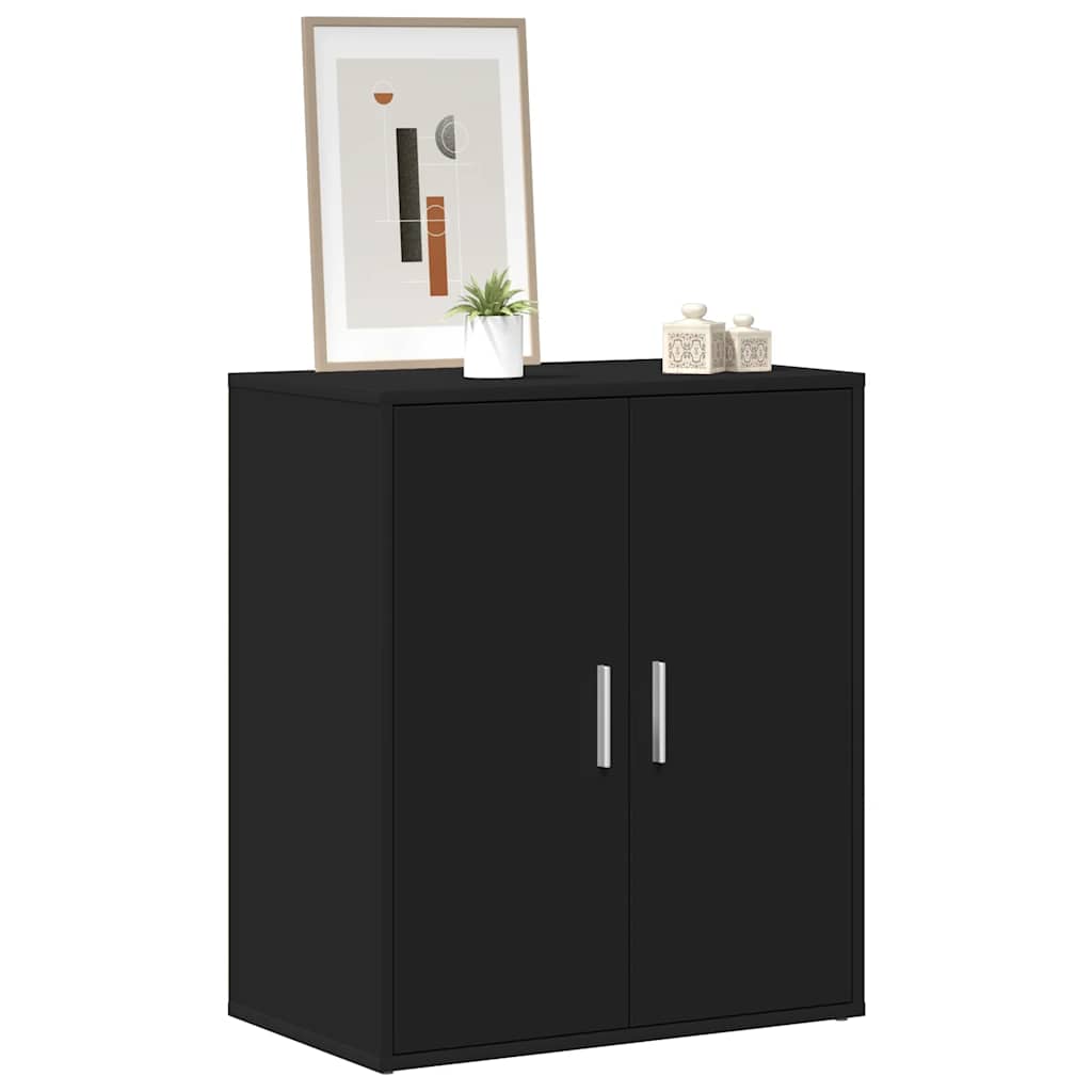 Ormarić za cipele crni 60 x 35 x 70 cm od konstruiranog drva