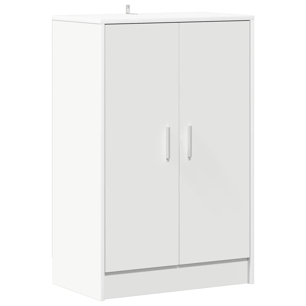 Ormarić za cipele bijeli 60 x 35 x 92 cm konstruirano drvo