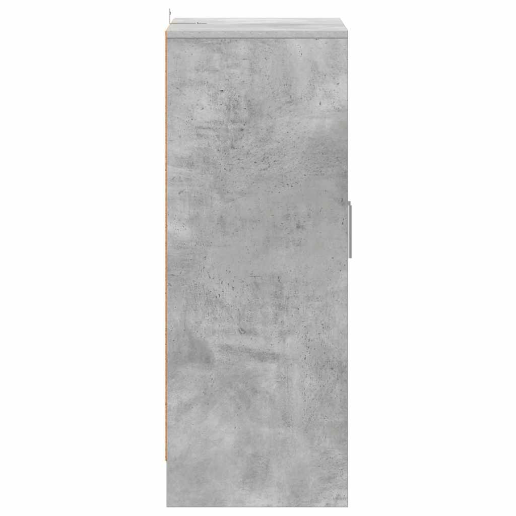 Ormarić za cipele boja betona 60 x 35 x 92 cm konstruirano drvo