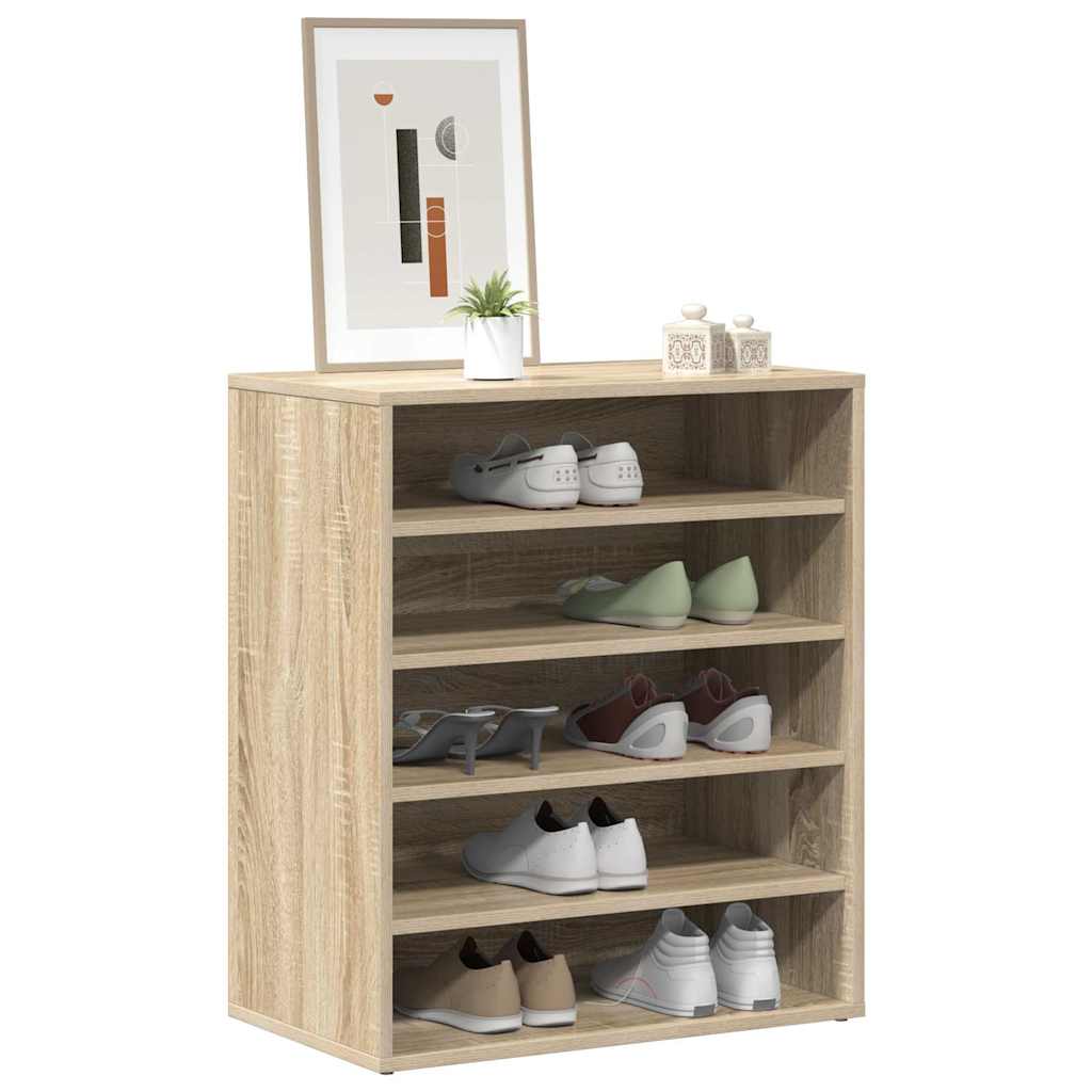 Ormarić za cipele boja hrasta 60 x 35 x 70 cm konstruirano drvo