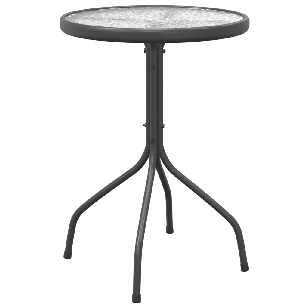 Vrtni stol Ø 50 x 71 cm čelični antracit