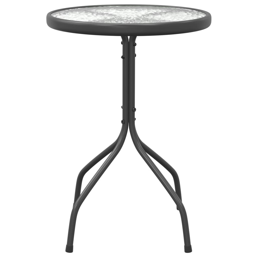 Vrtni stol Ø 50 x 71 cm čelični antracit