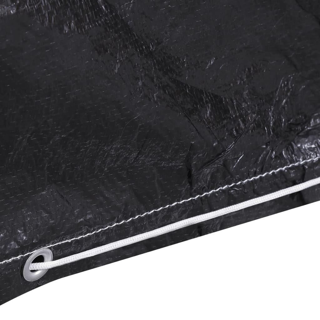 Navlake za vrtni namještaj L-oblik 12 ušica 2 kom 250x250x90 cm
