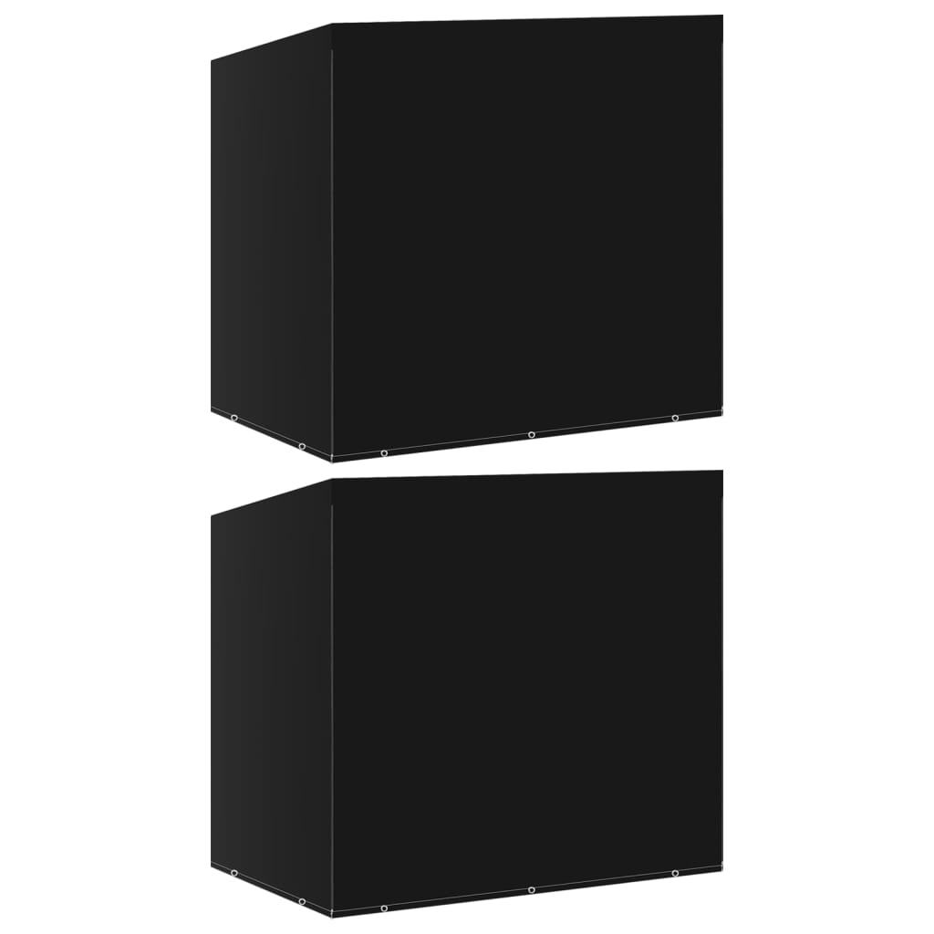Navlake za ljuljačku s 10 ušica i 2 patenta 2 kom 255x145x170cm