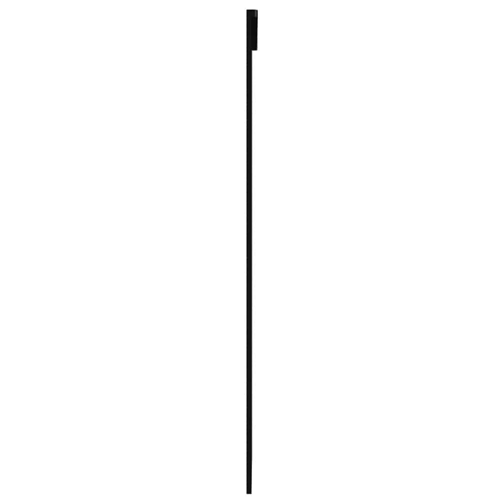 Klizna vrata s priborom ESG staklo i aluminij 90 x 205 cm