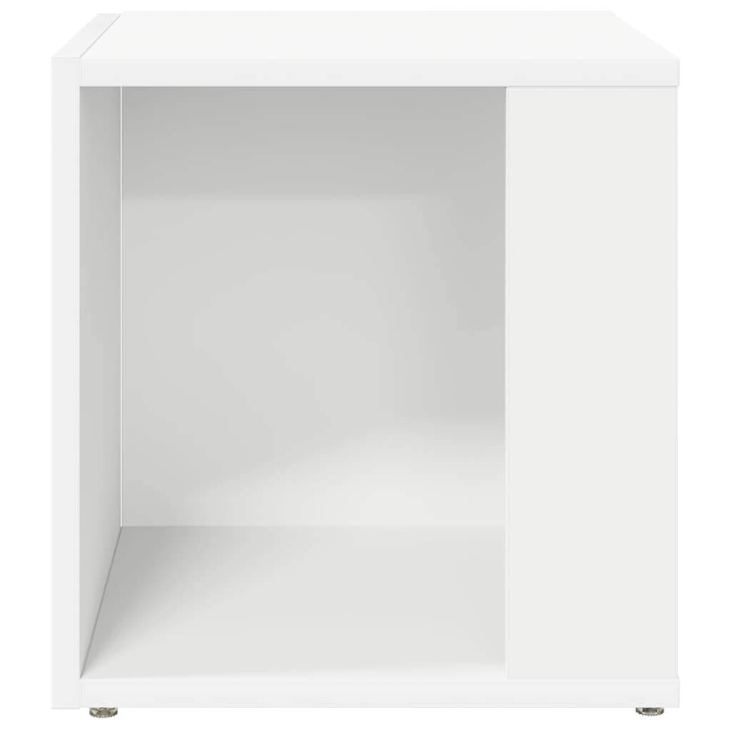 Bočni stolić bijeli 33 x 33 x 34,5 cm od konstruiranog drva
