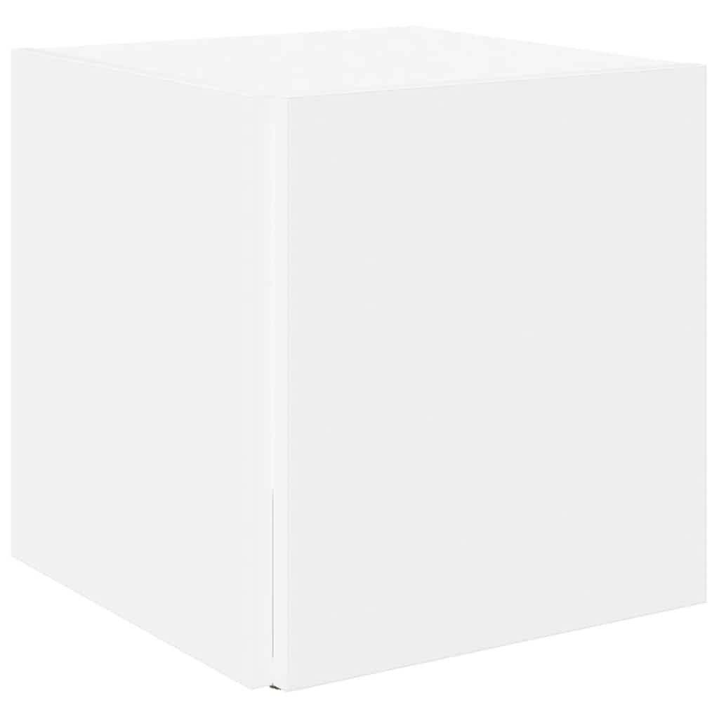 Bočni stolić bijeli 33 x 33 x 34,5 cm od konstruiranog drva