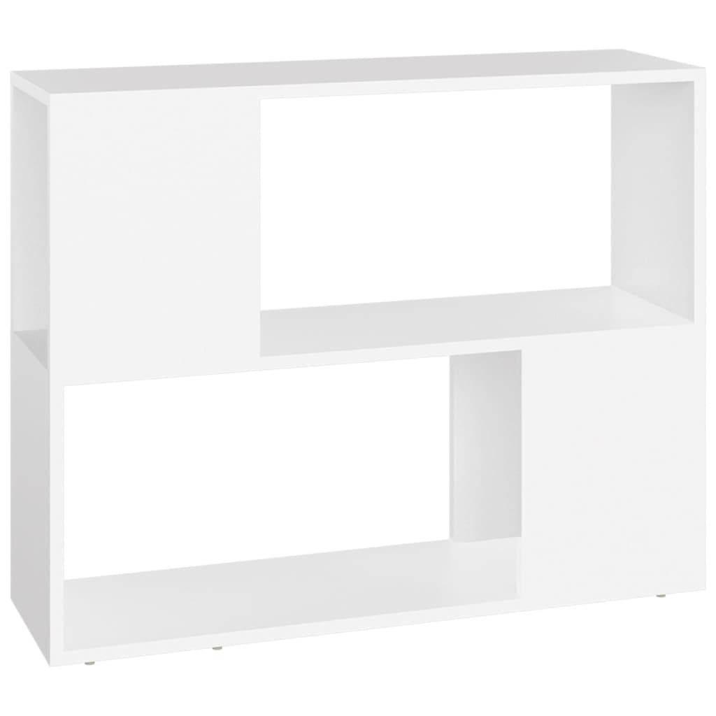 TV ormarić bijeli 80 x 24 x 63 cm od konstruiranog drva