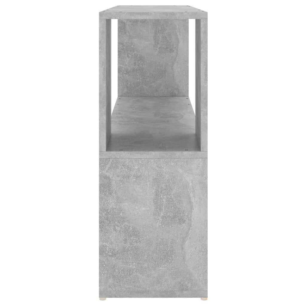 Ormarić za knjige boja betona 100x24x63 cm konstruirano drvo