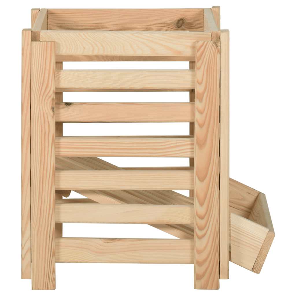 Kutija za krumpire 60 x 40 x 50 cm od masivne borovine