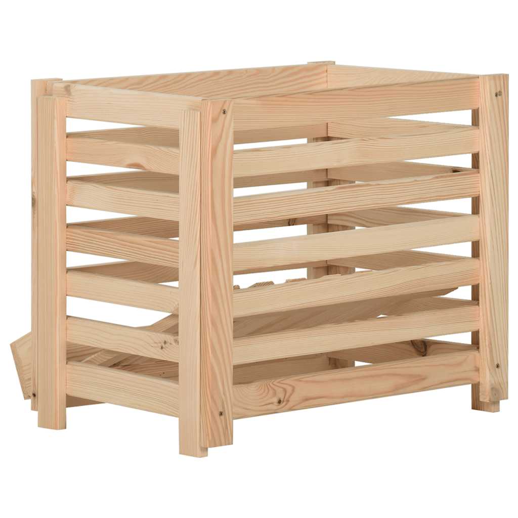 Kutija za krumpire 60 x 40 x 50 cm od masivne borovine