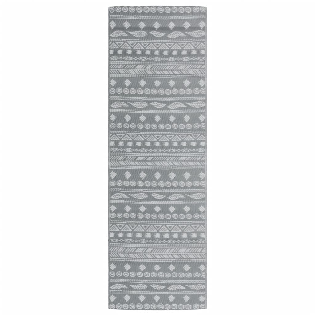 Vanjski tepih ARAKIL sivi 80x250 cm PP