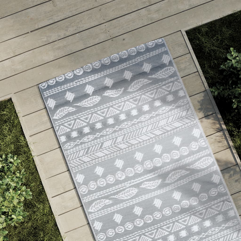 Vanjski tepih ARAKIL sivi 80x250 cm PP