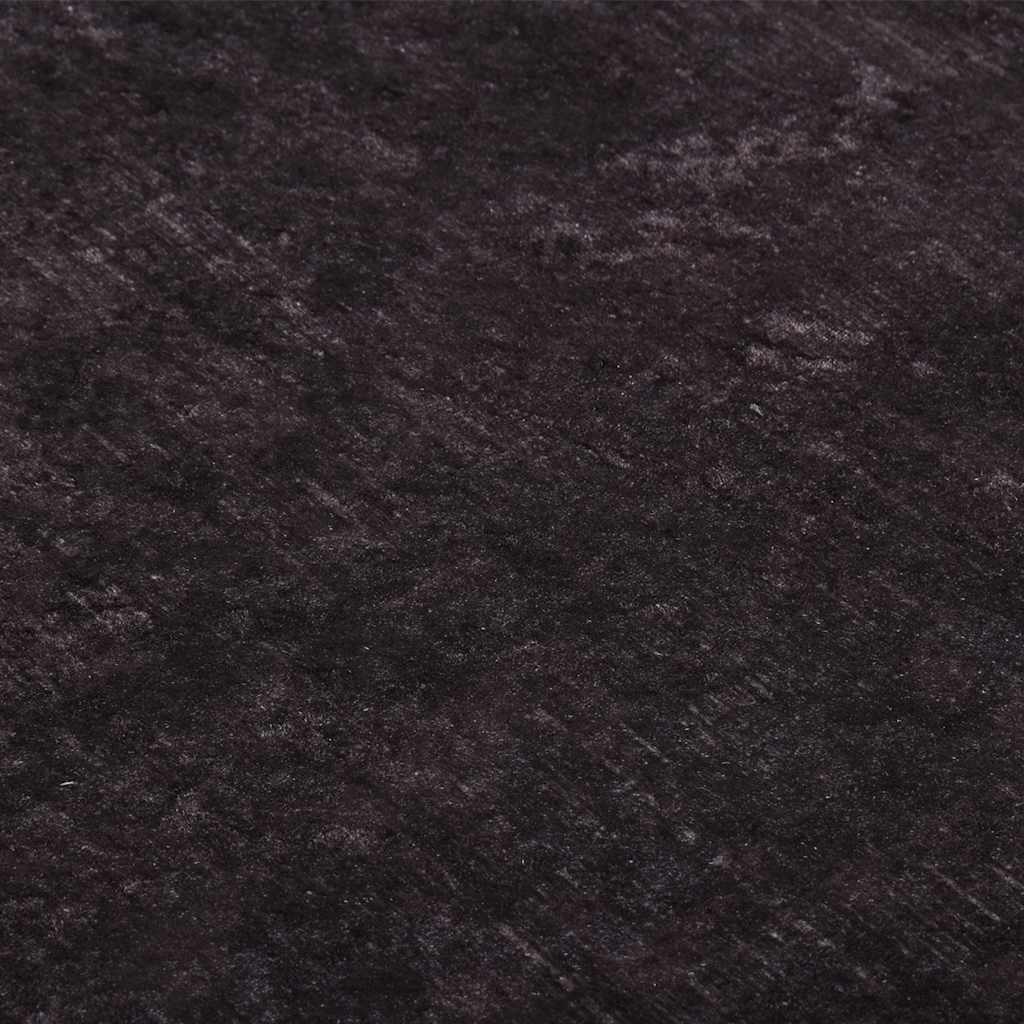 Perivi tepih 80 x 300 cm crno-zlatni