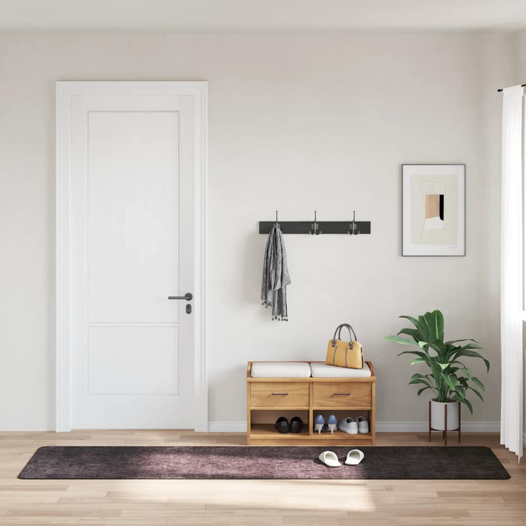 Perivi tepih 80 x 300 cm antracit