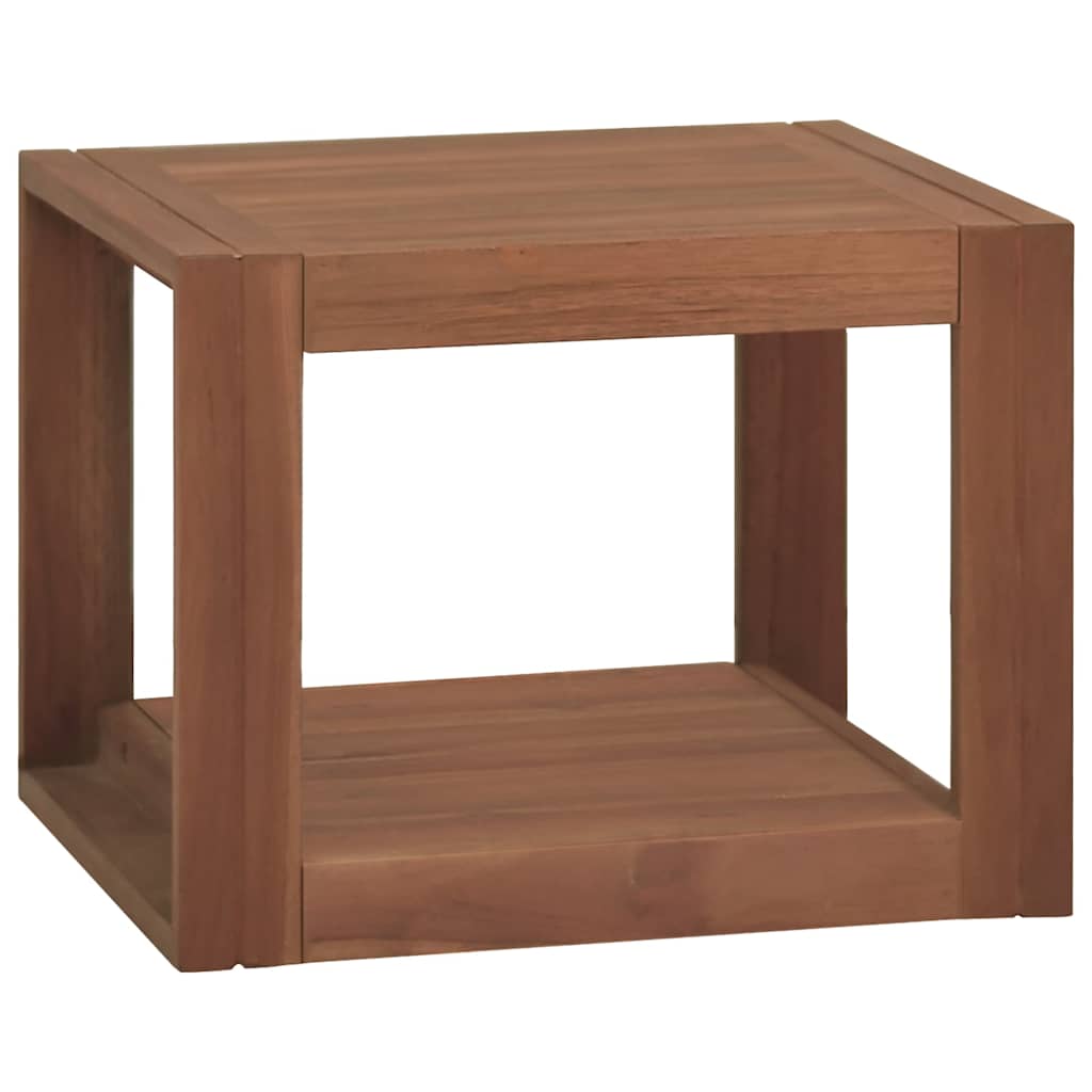 Zidni kupaonski ormarić 45 x 45 x 35 cm od masivne tikovine